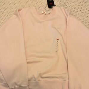 Levi's Light Pink Crewneck Sweatshirt